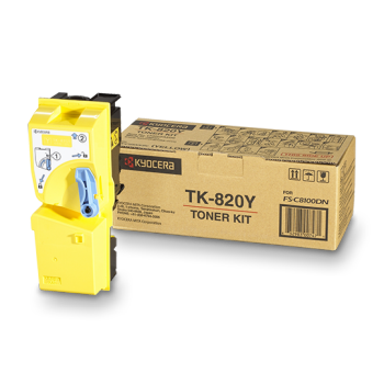 TK-820Y Yellow Toner