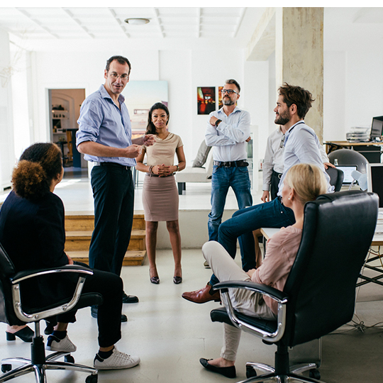 sodobno delovno okolje